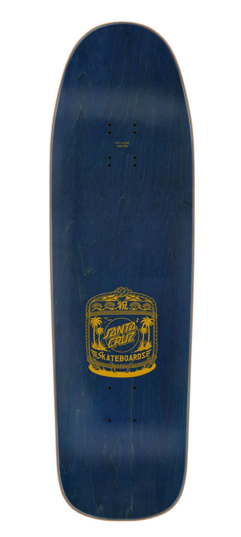 Santa Cruz Eric Dressen Sumo Dog Shaped Deck – 9.30" x 32.36"