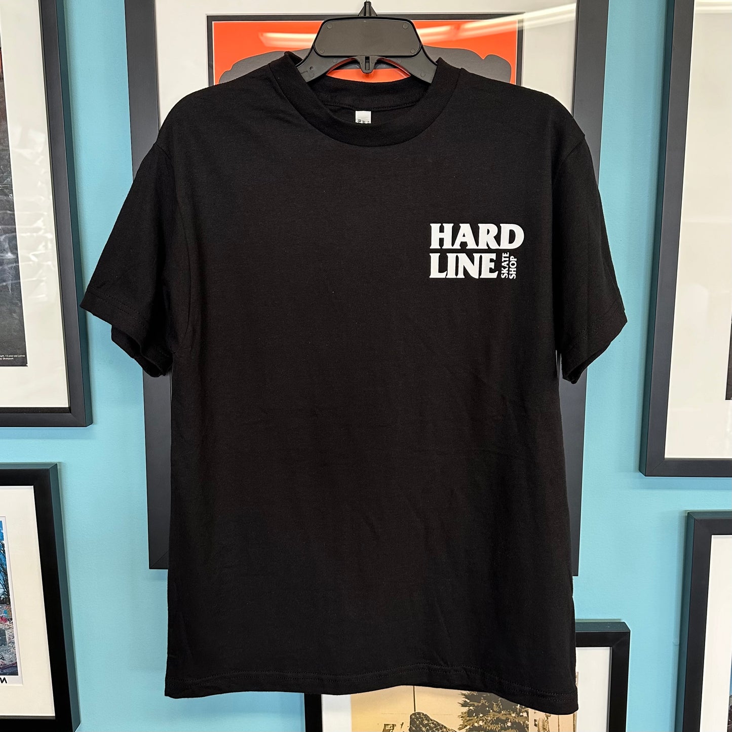 Hard Line 70's Tee Black