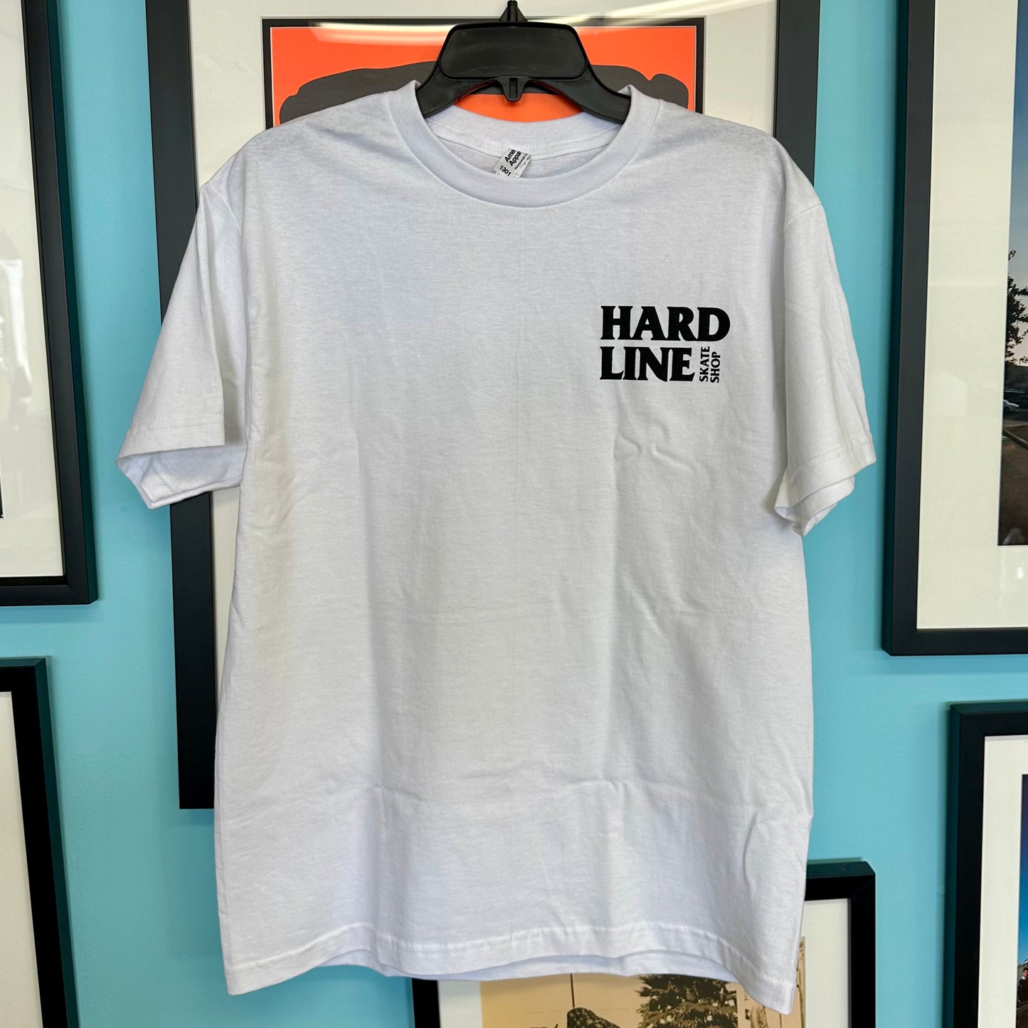 Hard Line 70s Tee White