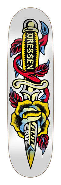 Santa Cruz Eric Dressen Rose Dagger Pro Deck 8.7in x 31.825in