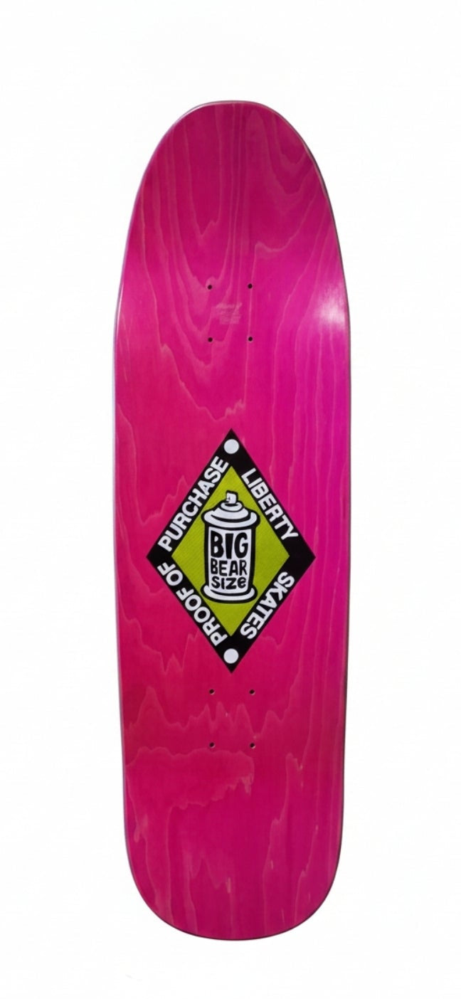 TODD CONGELLIRE. MIKE SMITH LIBERTY DECK. SILK SCREENED GRAPHICS